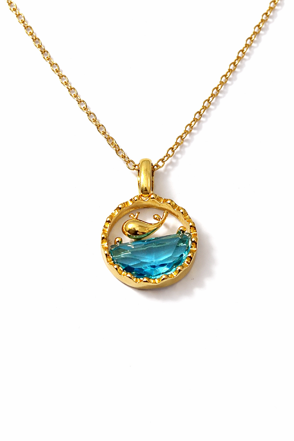 Dolphin Ocean Pendant Necklace MYMNL0009