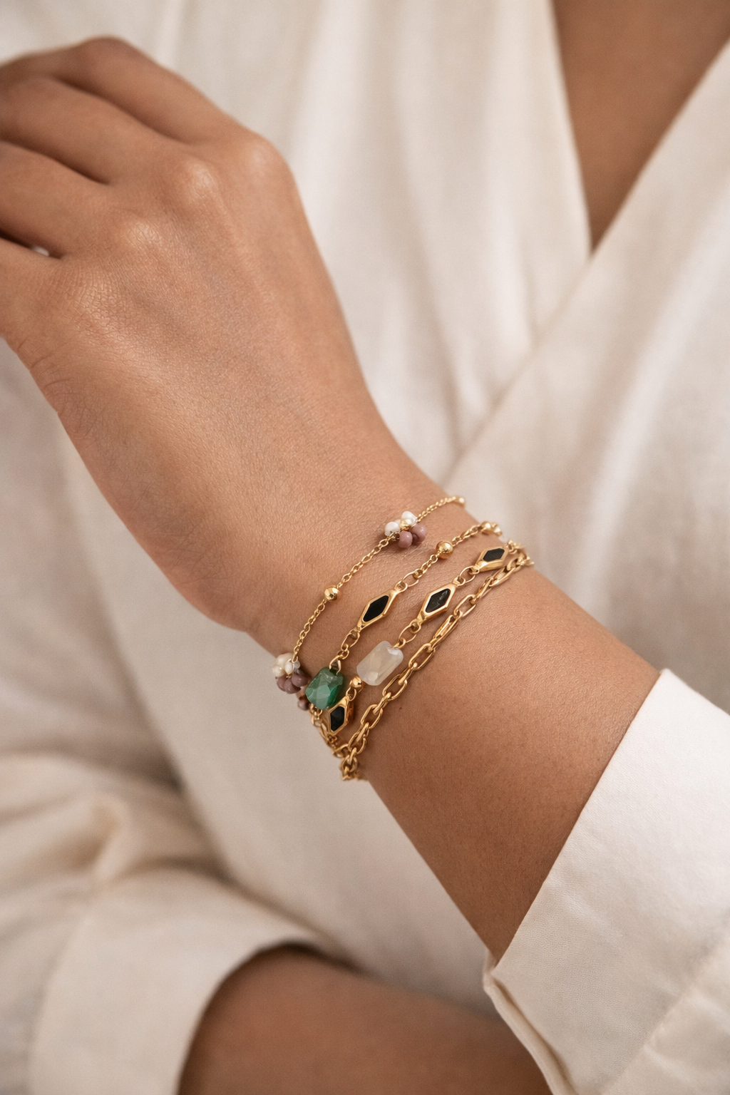 Golden Meadow Layered Bracelet MYMBL00001